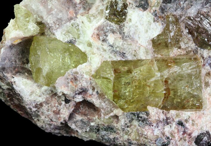 Apatite Crystals with Magnetite - Durango, Mexico #64021